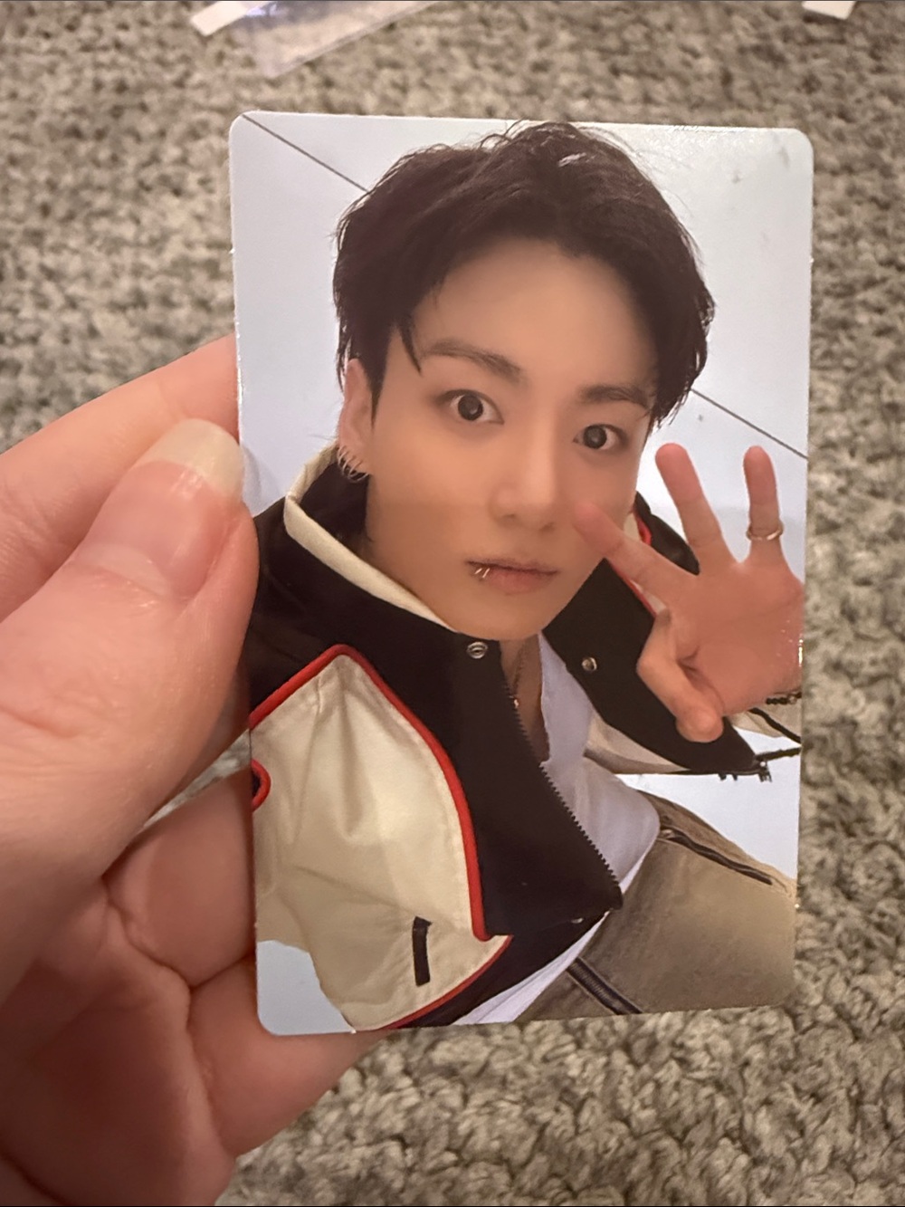 Jungkook Golden Live On Stage Photocard